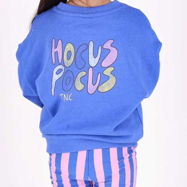 The New Chapter – Broek – Nena – Flared Blauw Roze Magic