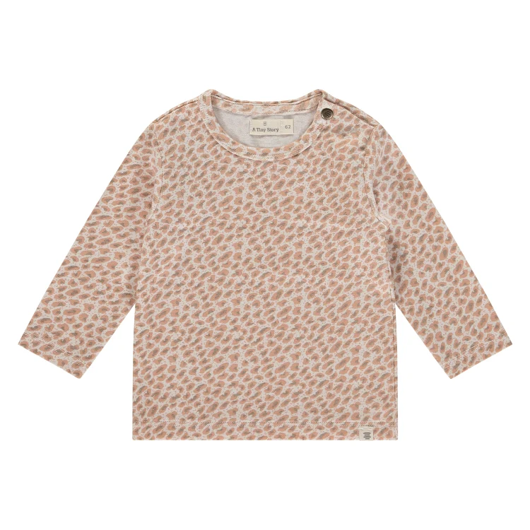 A Tiny Story – Baby Longsleeve – Dusty Coral – 68