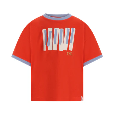 The New Chapter – T-shirt – Bo – Rood Giant steps