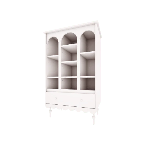 Woodluck – Babushka – Boekenkast – White