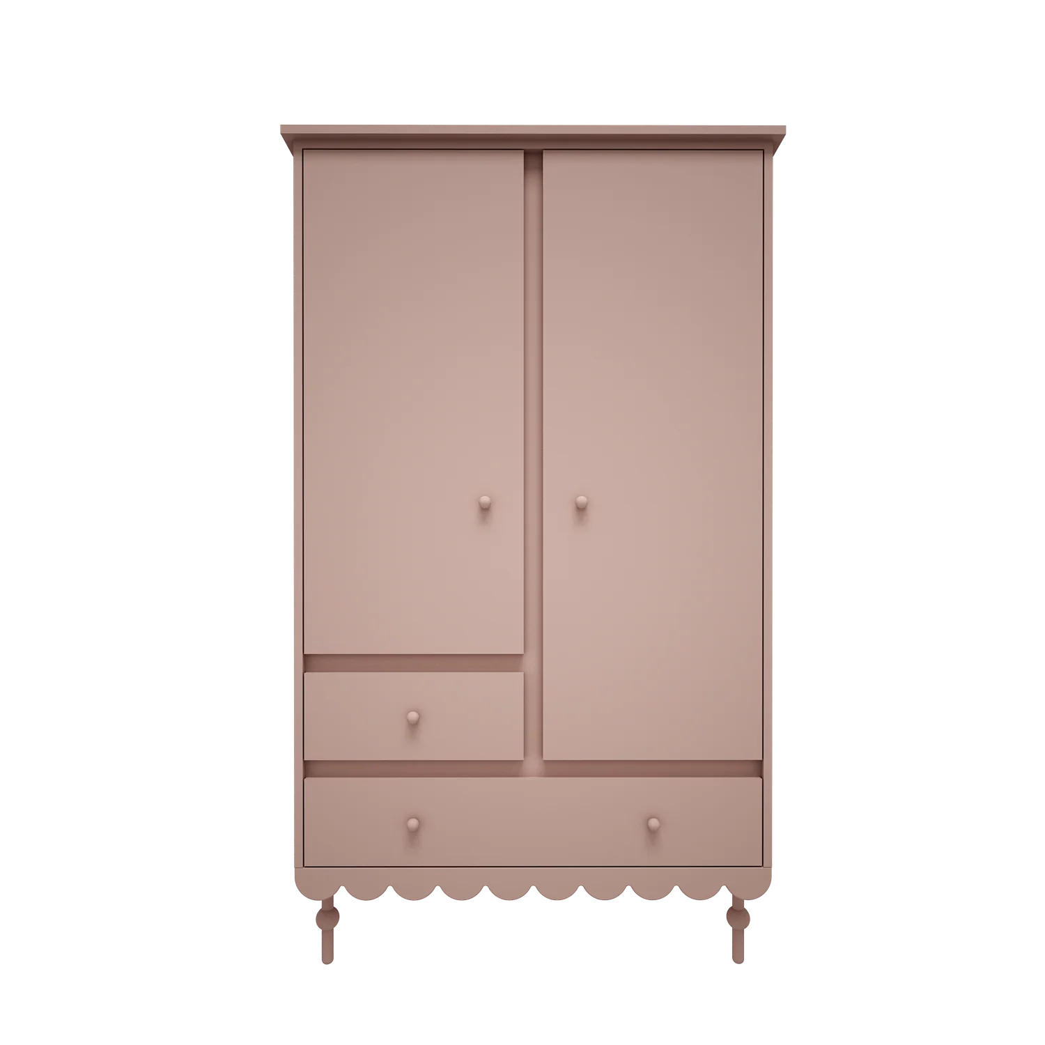 Woodluck – Babushka – Kledingkast – 2 deuren – Pink