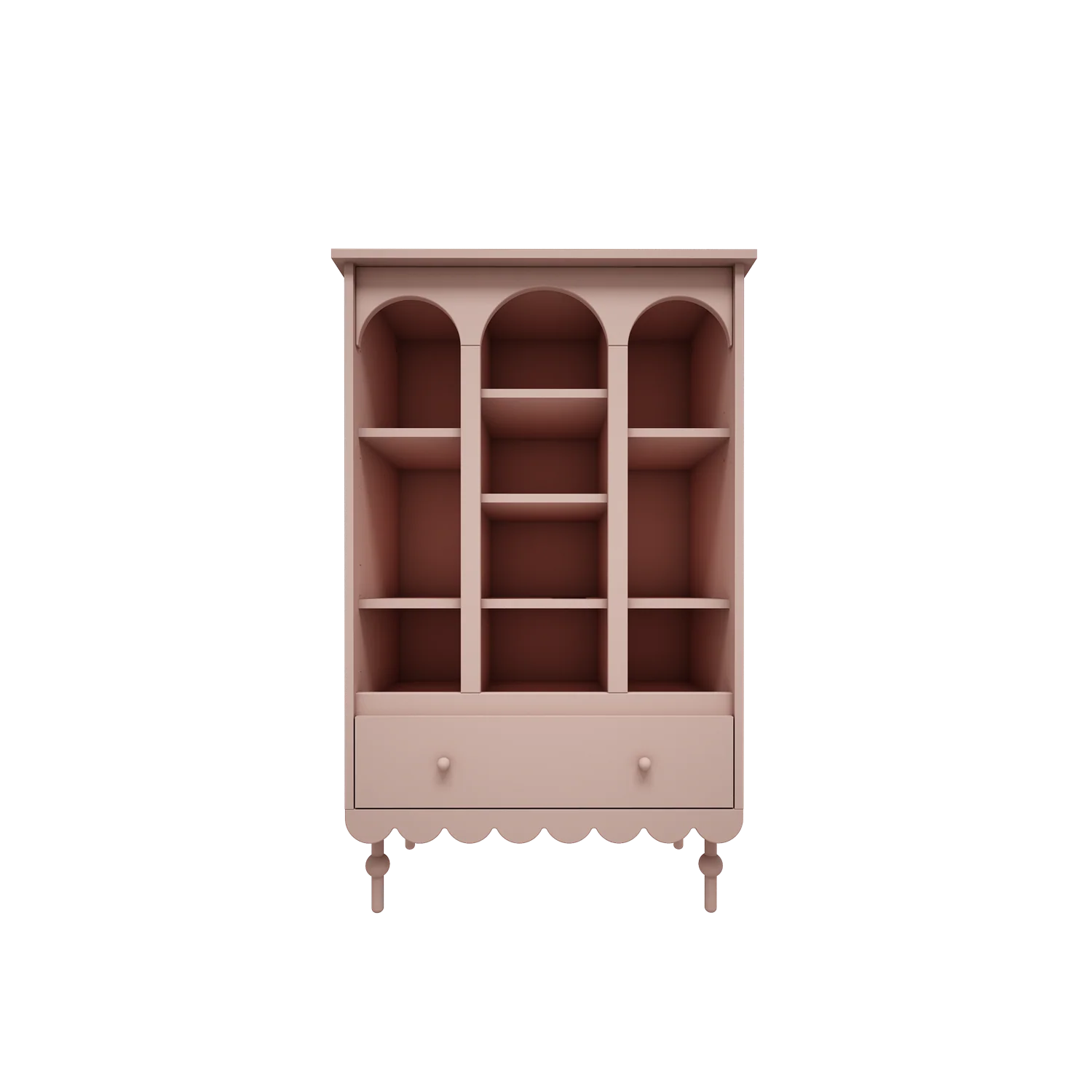 Woodluck – Babushka – Boekenkast – Pink