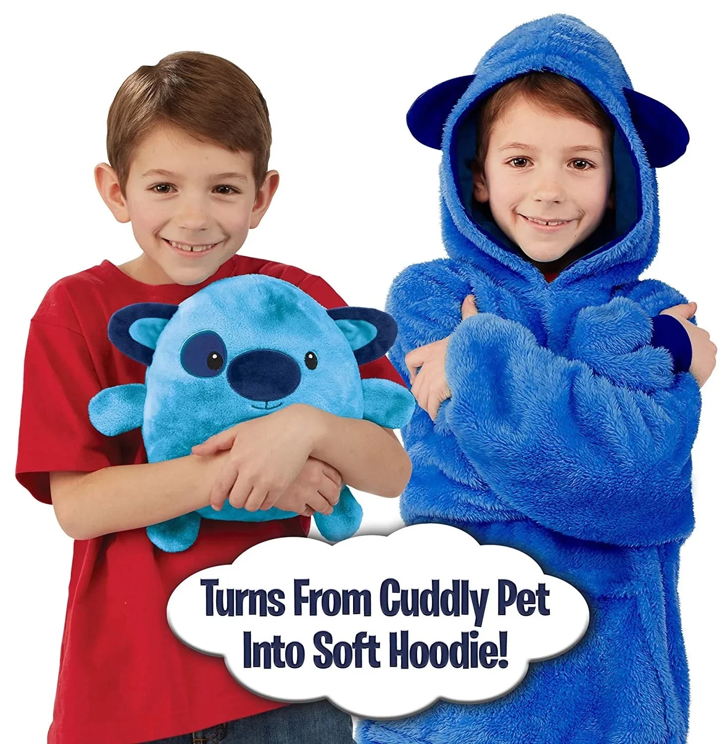 KnuffelHoodie™ – Hoodie en knuffel in een! – Warm & Multifunctioneel