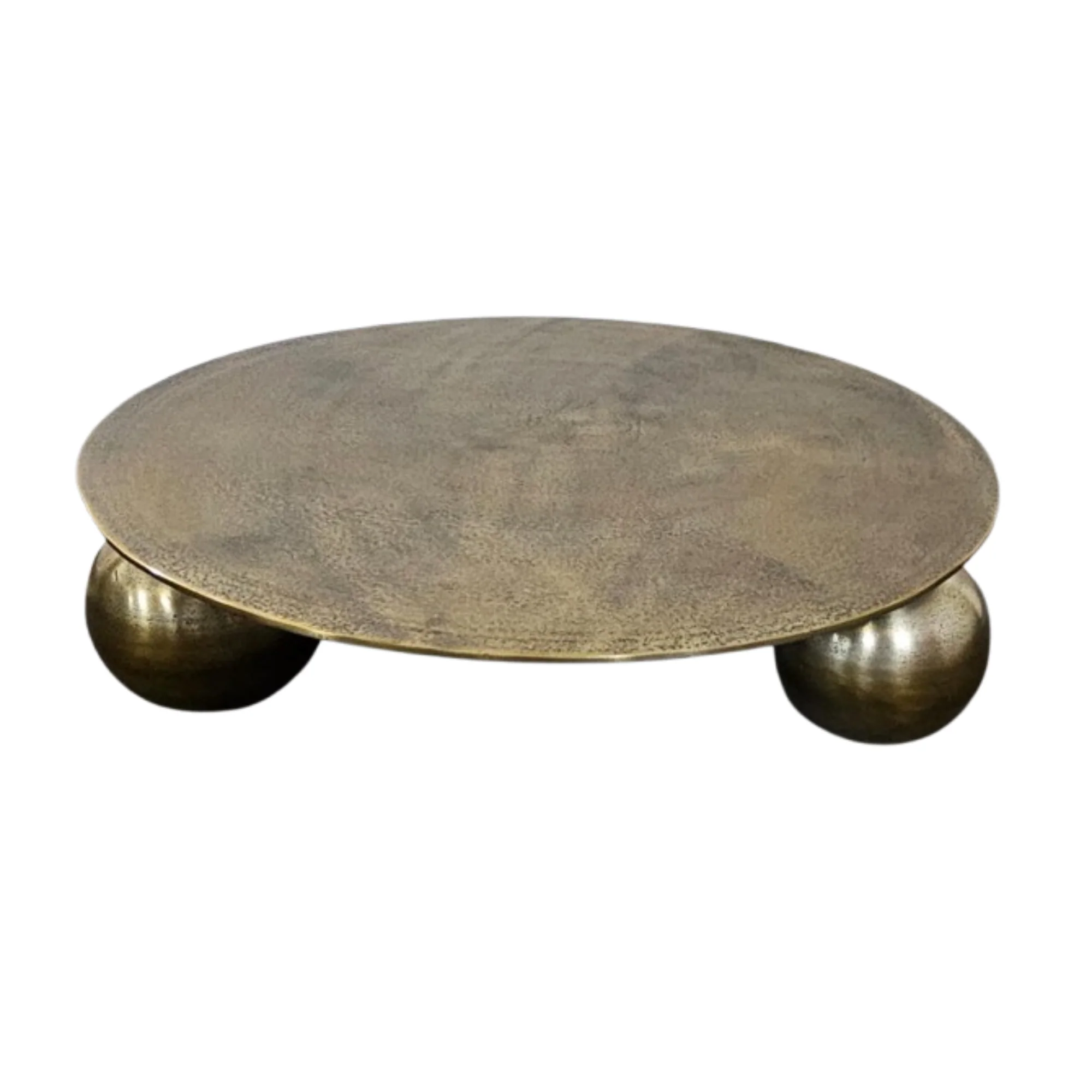 Starfurn salontafel Ziva – goud – 90x90x23cm