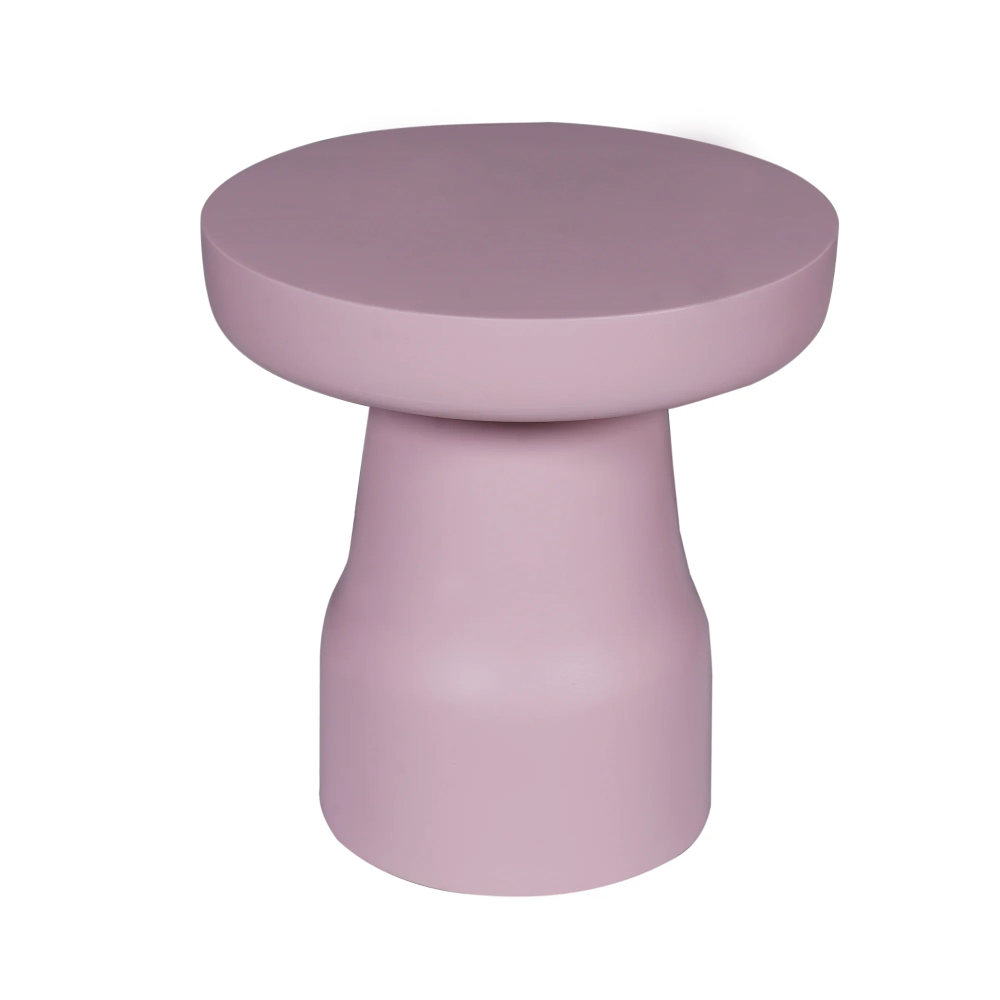 Starfurn bijzettafel Drum – roze – 40x40x42cm
