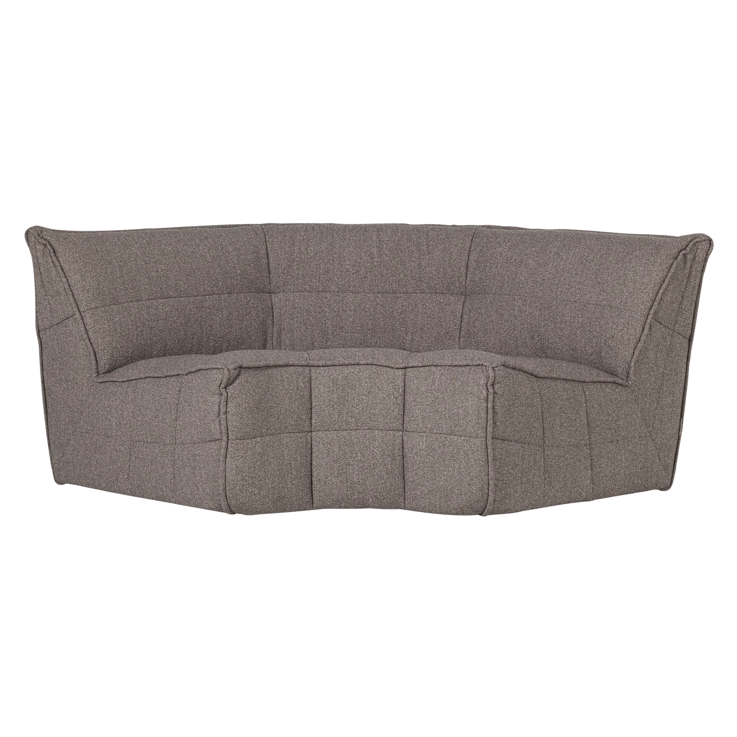 vtwonen hoekelement Cluster – Bouclé – Middenbruin – 81x205x92