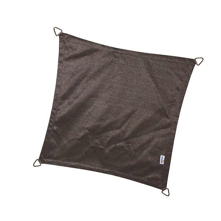 Nesling schaduwdoek Coolfit – antraciet vierkant – 360 x 360 cm