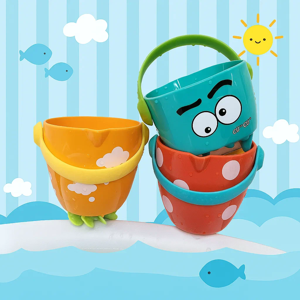 BathCups – Praktisch & Leuk – Gietbekertjes Bad Speelgoed