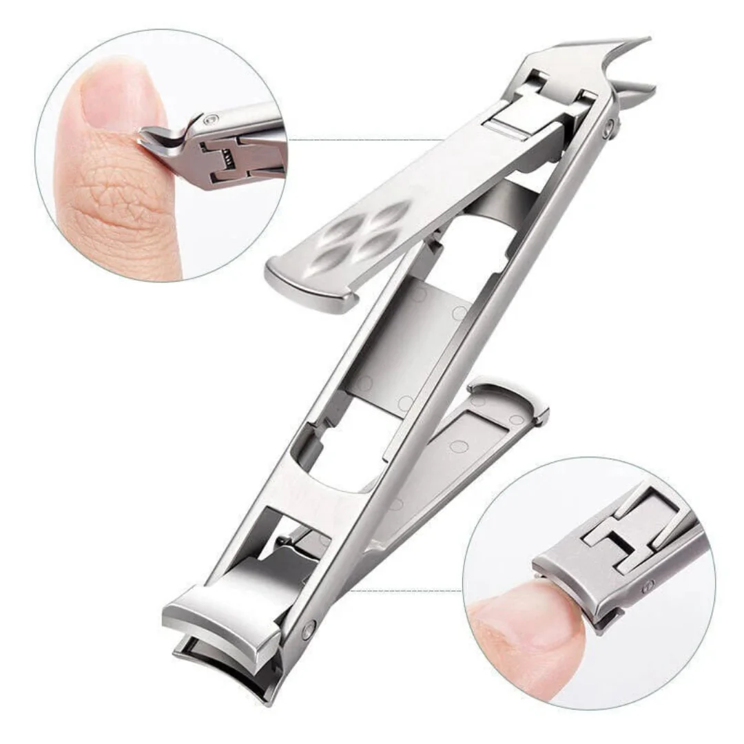 NailPro | Dubbelzijdige Nagelknipper met Ergonomisch Design