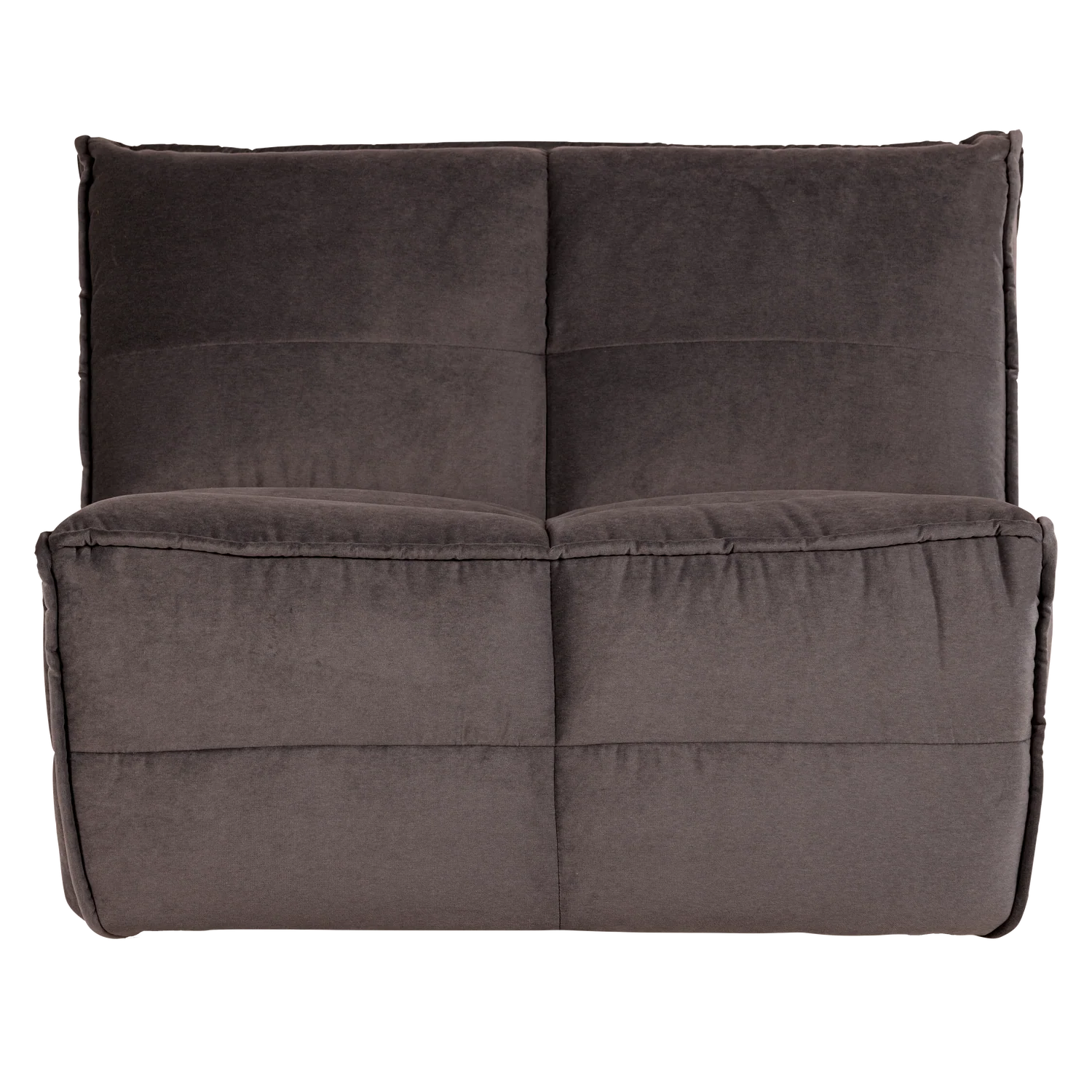 vtwonen 1-zits element Cluster – Velvet – Chocladebruin – 82x105x92