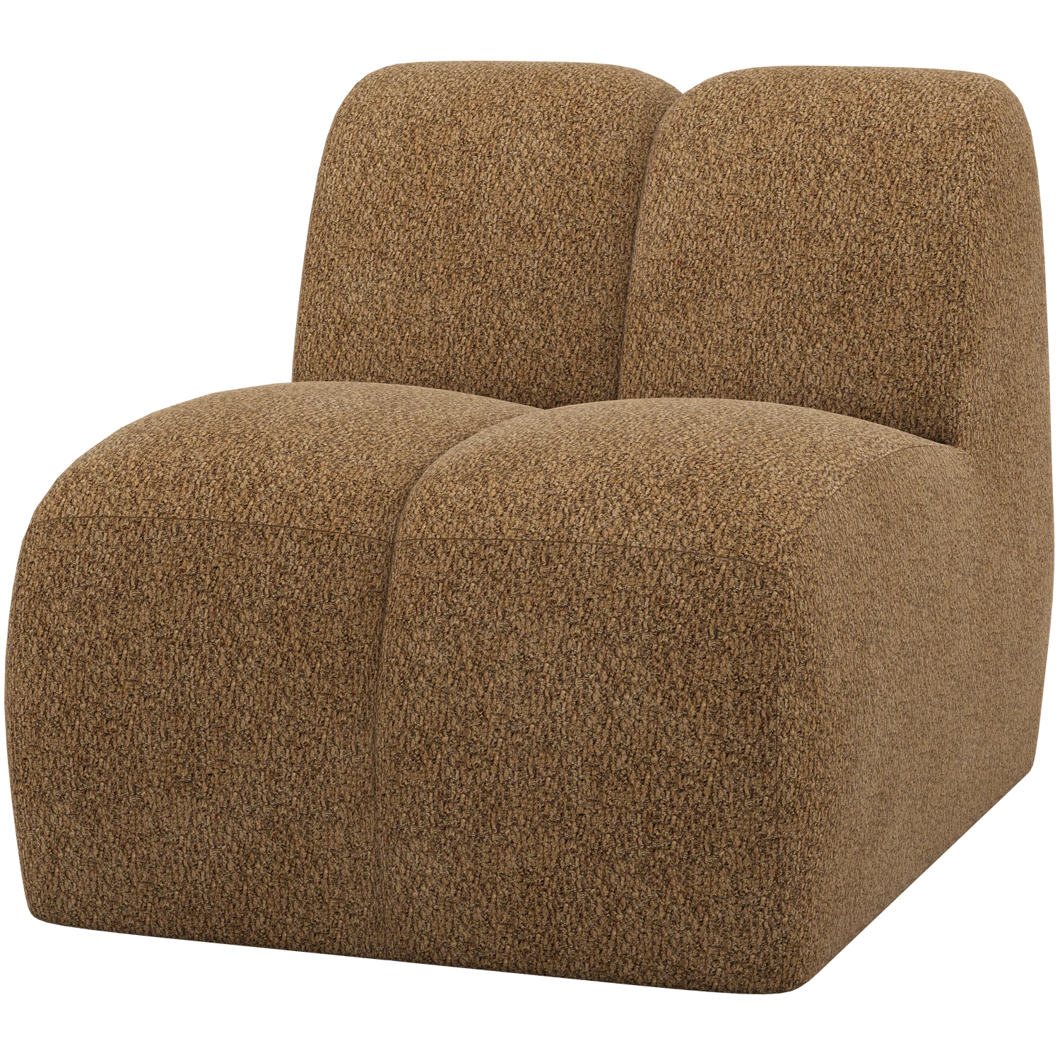 WOOOD 1-zits element Mojo – Wollig – Honinggeel -74x84x97