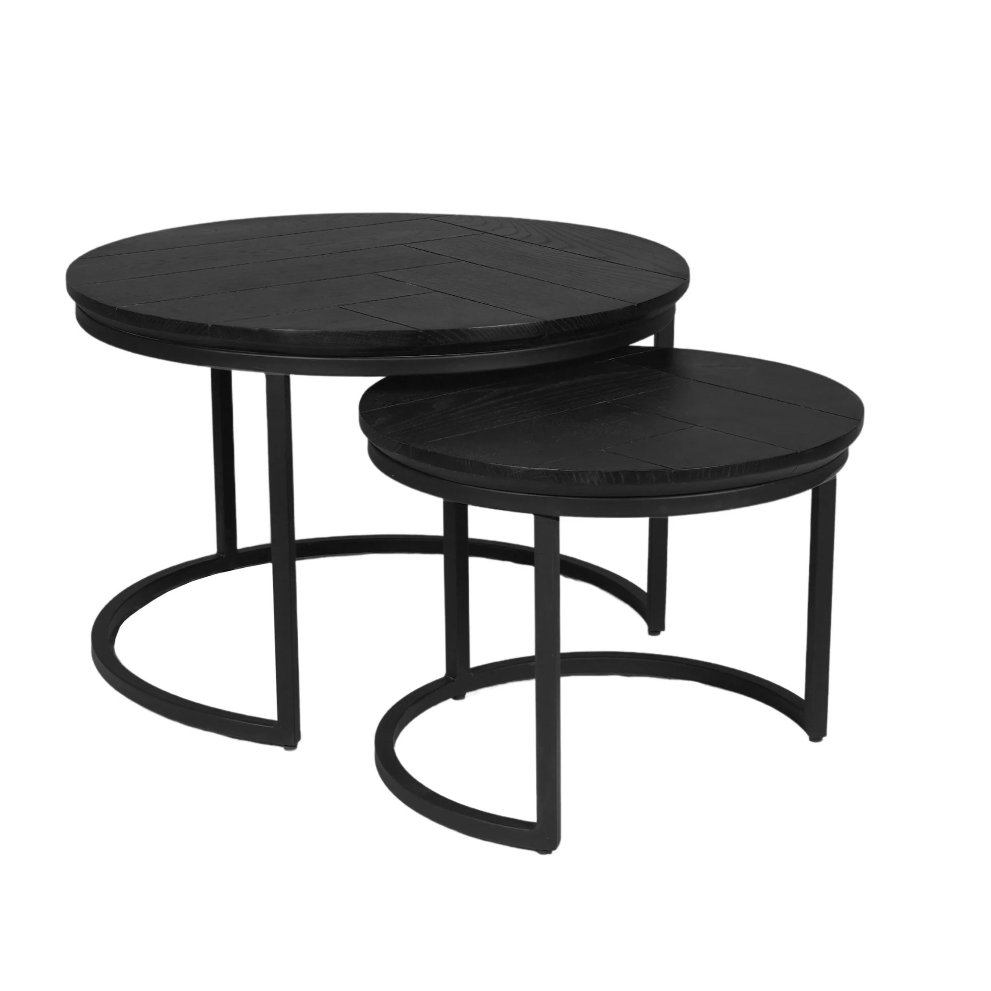 Starfurn salontafel Otik – zwart – 70x70x45cm