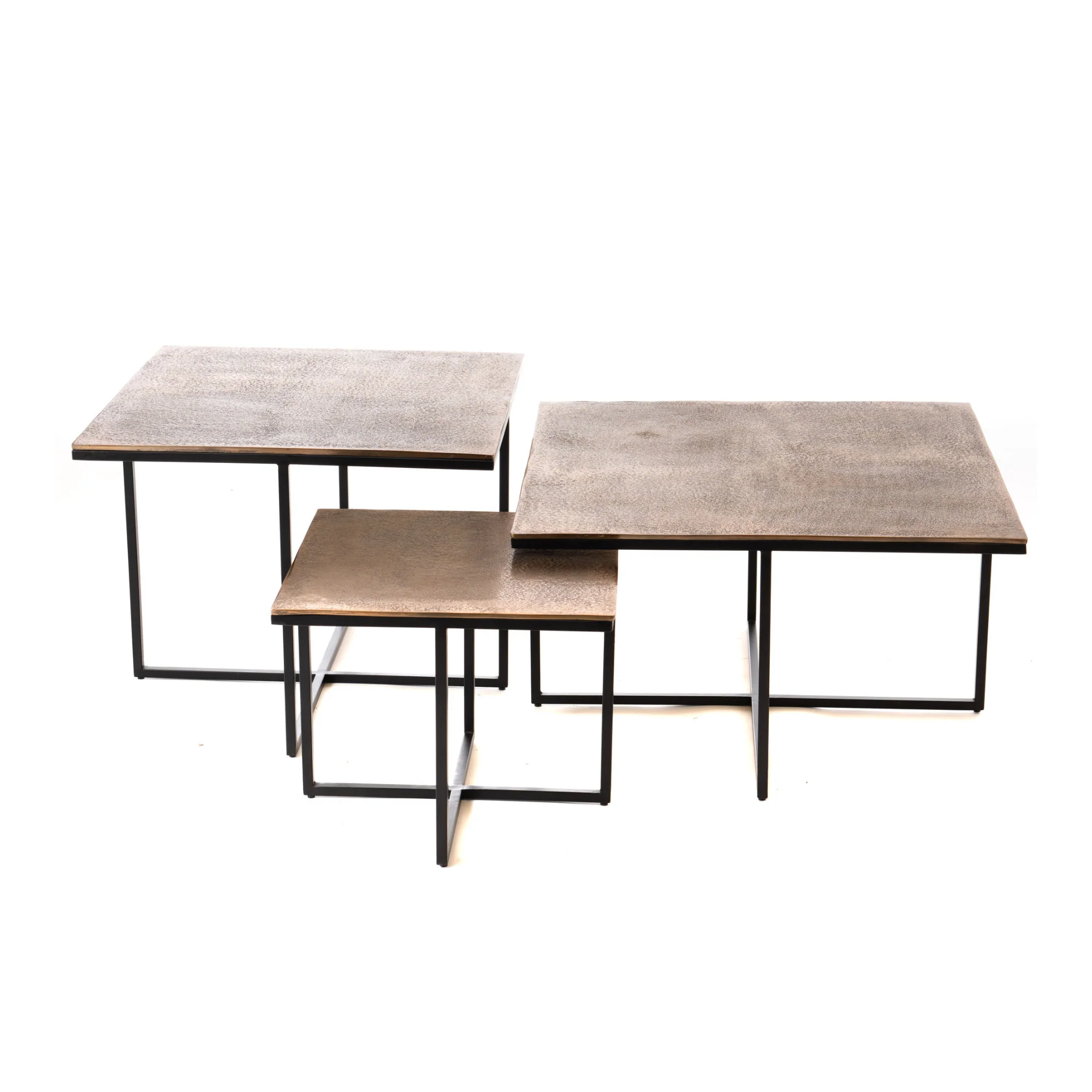 Starfurn salontafel Joelle – brons – 70x70x40cm