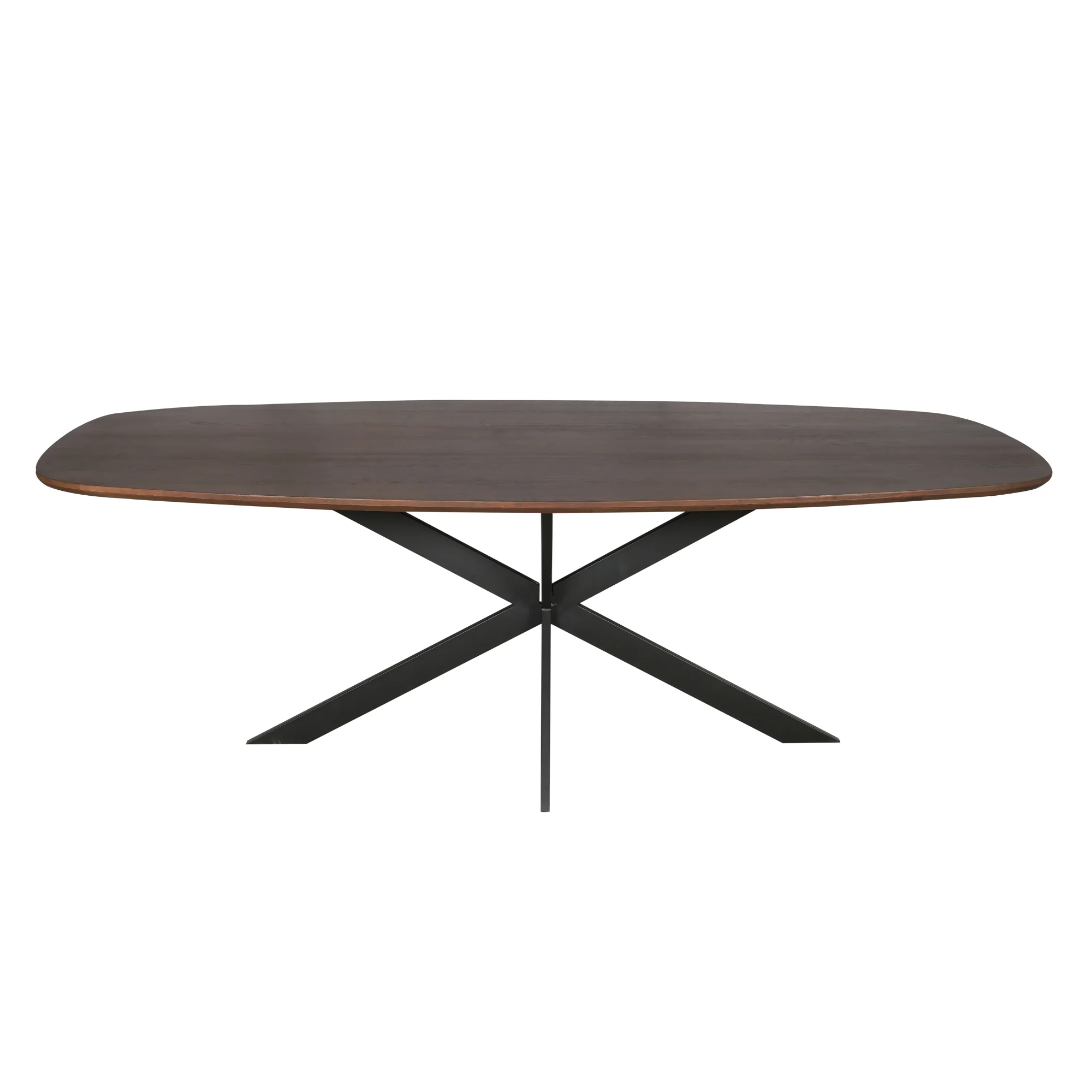 Starfurn – Eiken eettafel Ferris – Deens Ovaal 240 cm – Walnoot