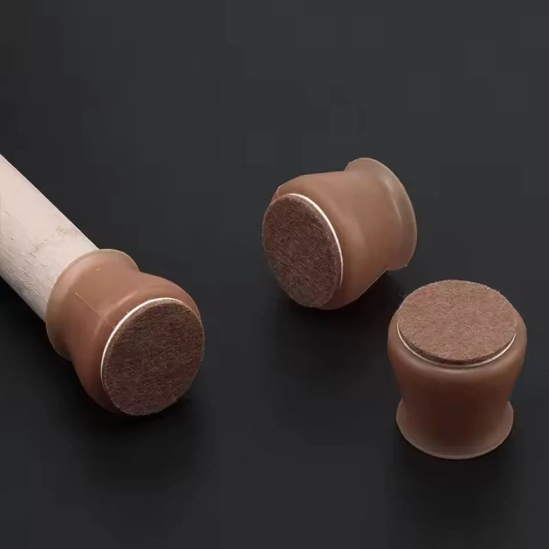 SilentGlide | Stoelpoot Beschermers voor Krasvrij & Stil Schuiven