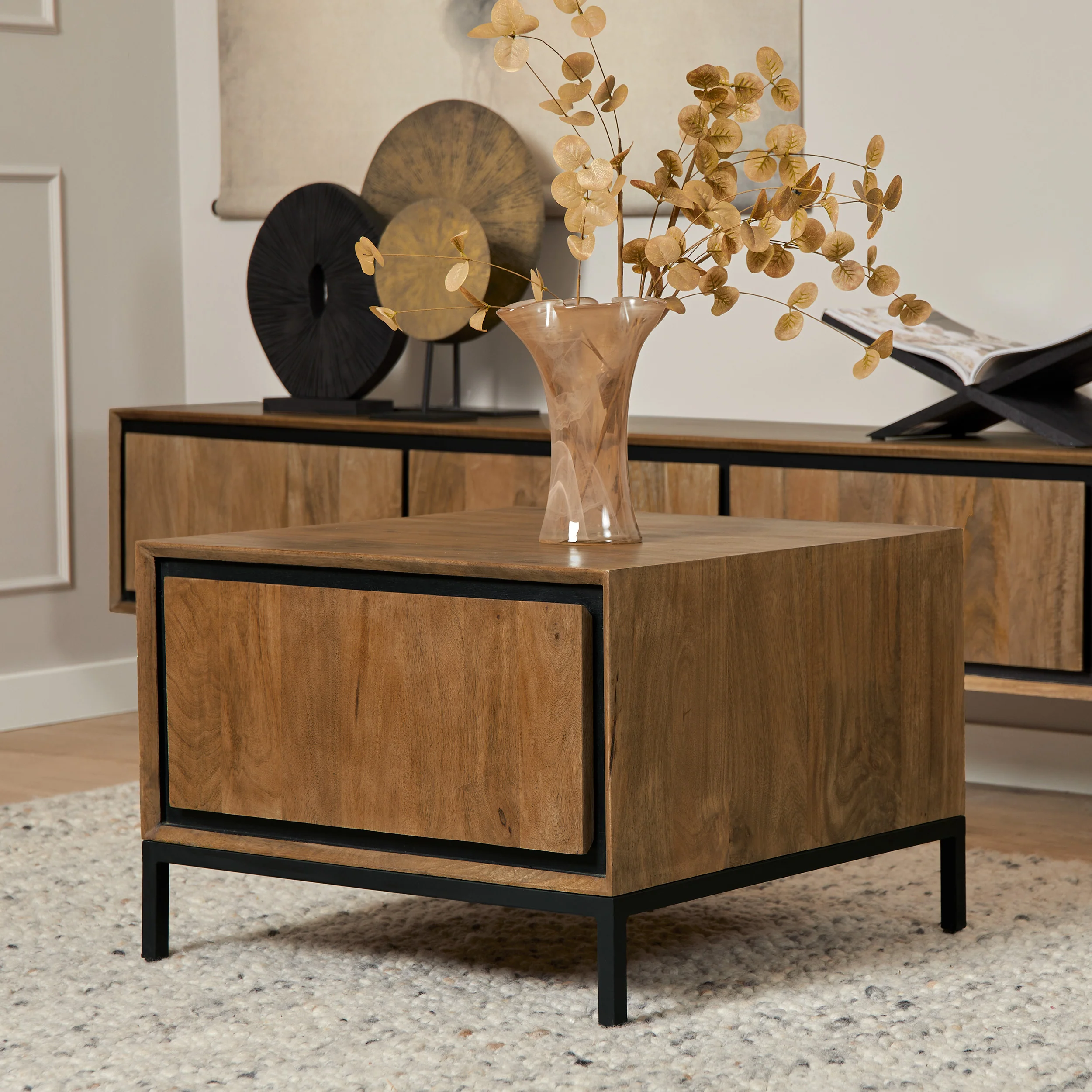 Starfurn bijzettafel RichWood – bruin – 60x60x40cm