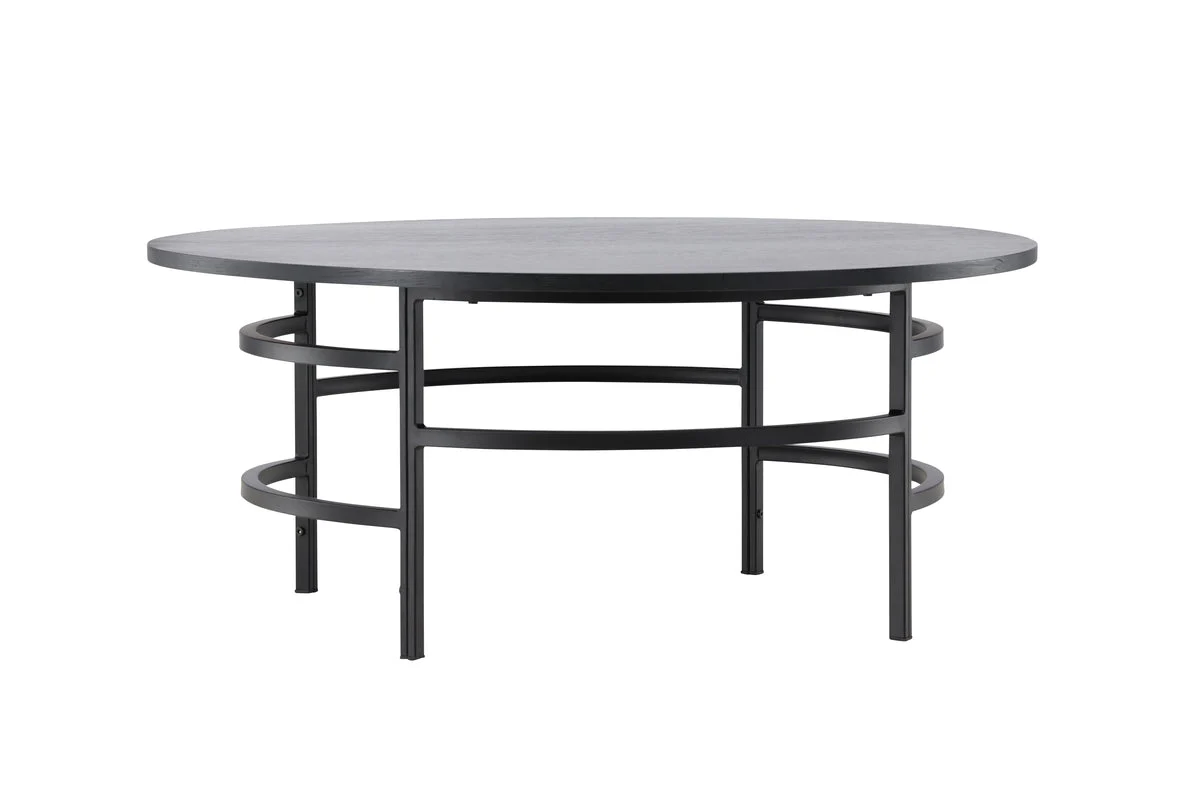 Rebellenclub Salontafel Mondello – ¿100 cm – Zwart