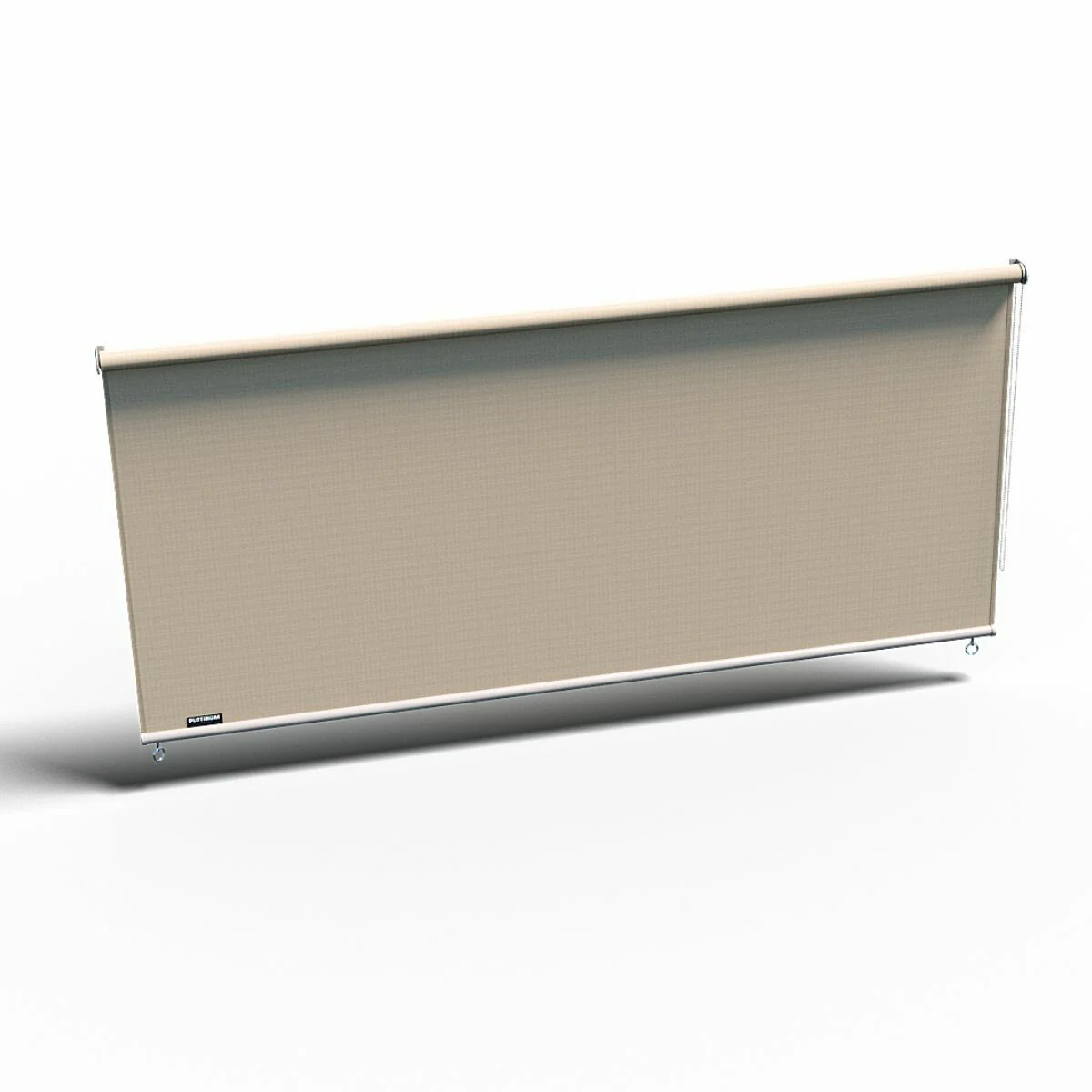 Platinum Rolgordijn – gebroken wit – breed 2,96 x 2,4m