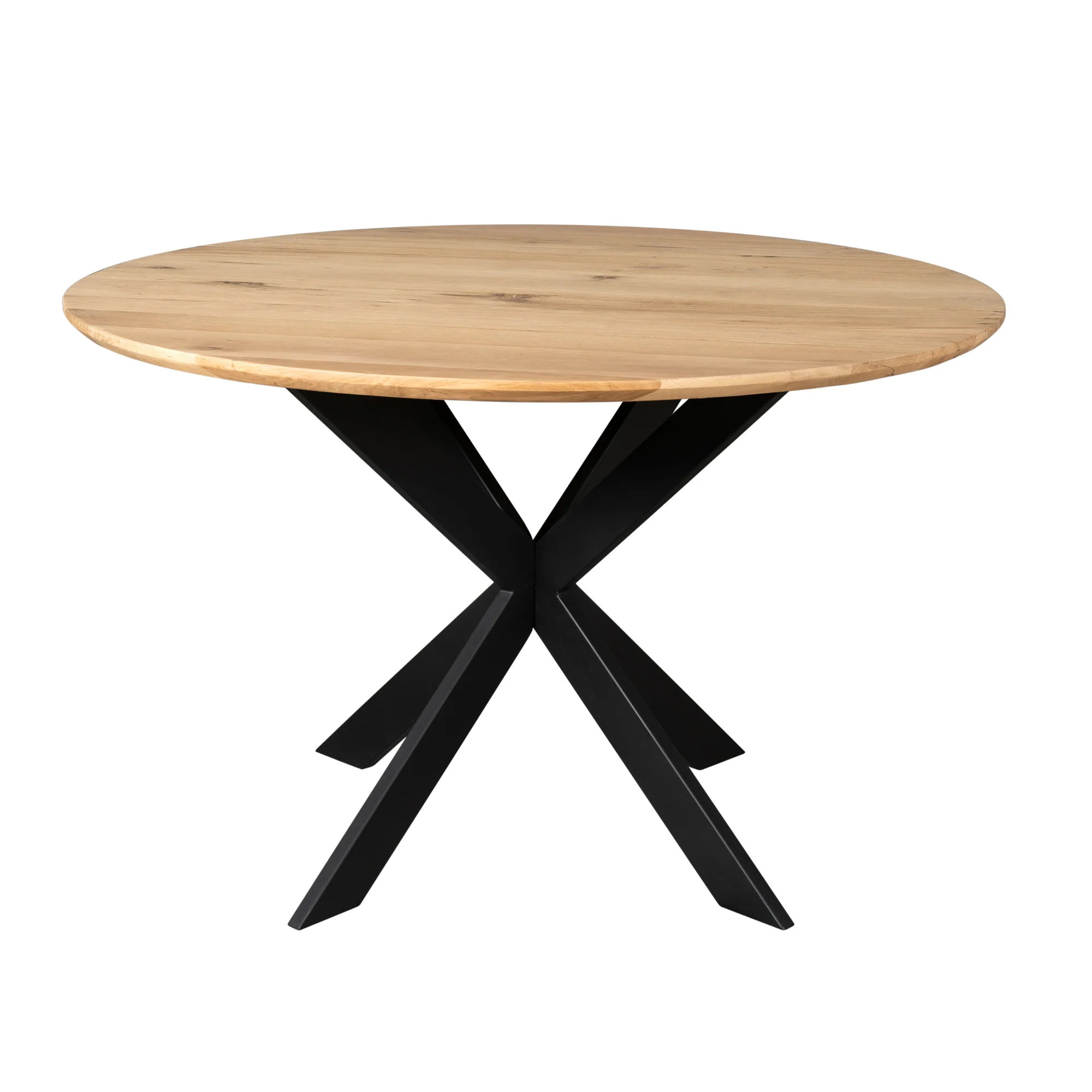 Starfurn eettafel Ferris – bruin – 150x150x76cm