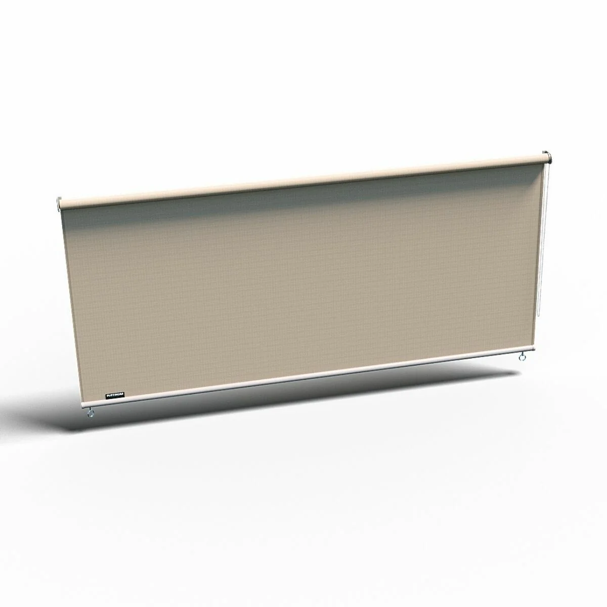 Platinum Rolgordijn – gebroken wit – breed 2,48 x 2,4m