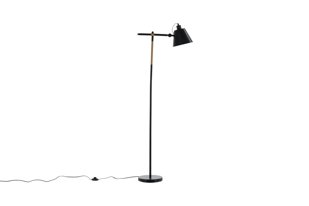 Rebellenclub Vloerlamp Picton – Zwart