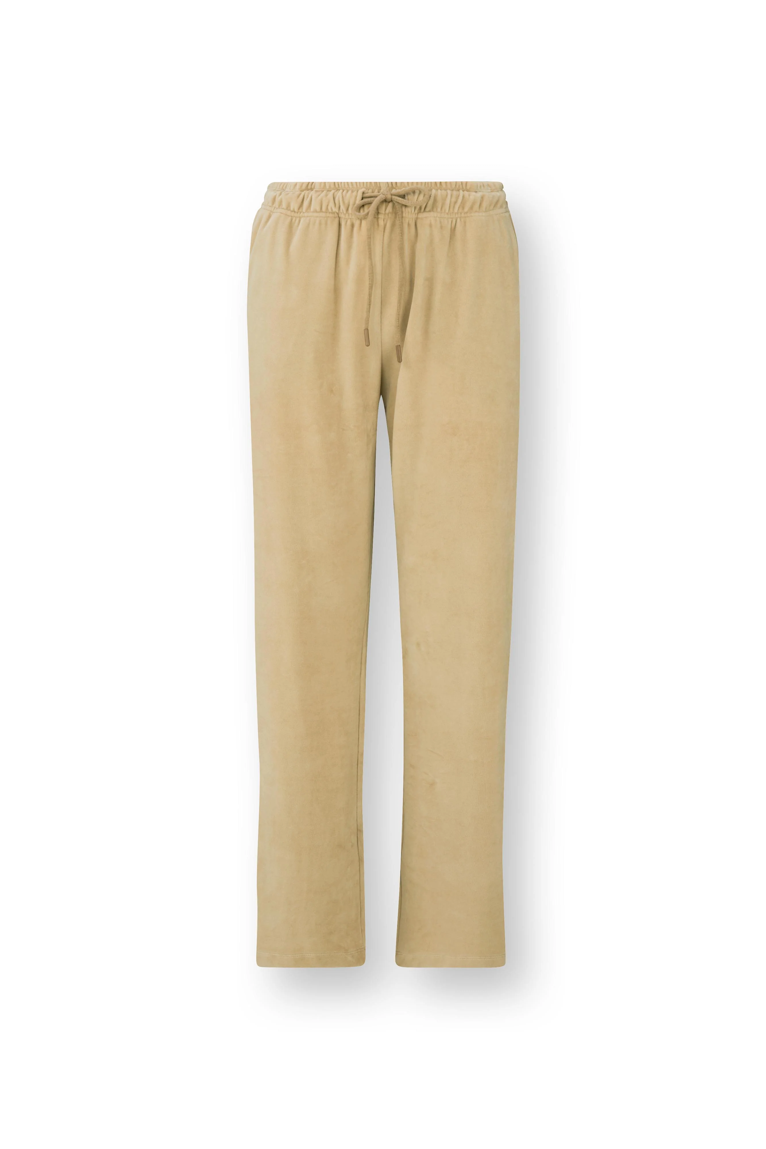 Pip Studio – Britta Pyjama Broek Dames – Velvet – Zand – XL