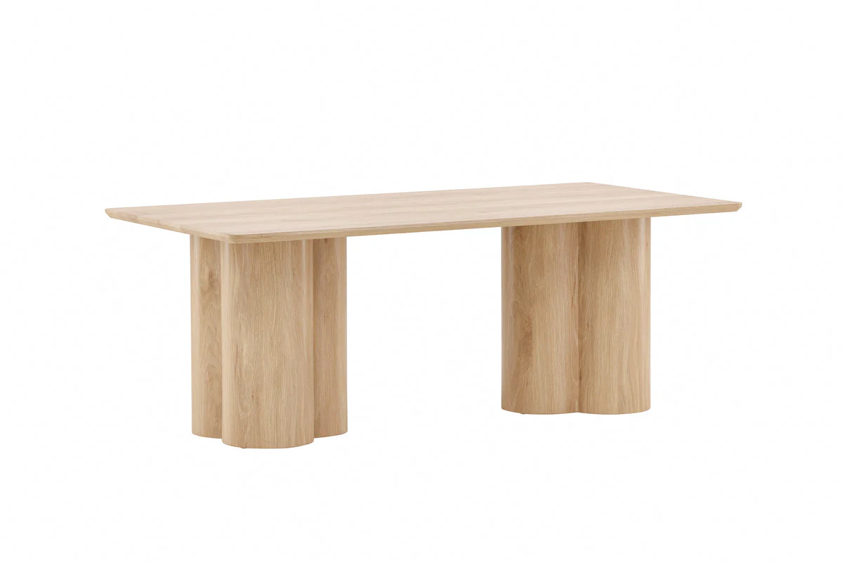 Rebellenclub Salontafel Grenaa – 120 x 60 cm – Licht Eiken