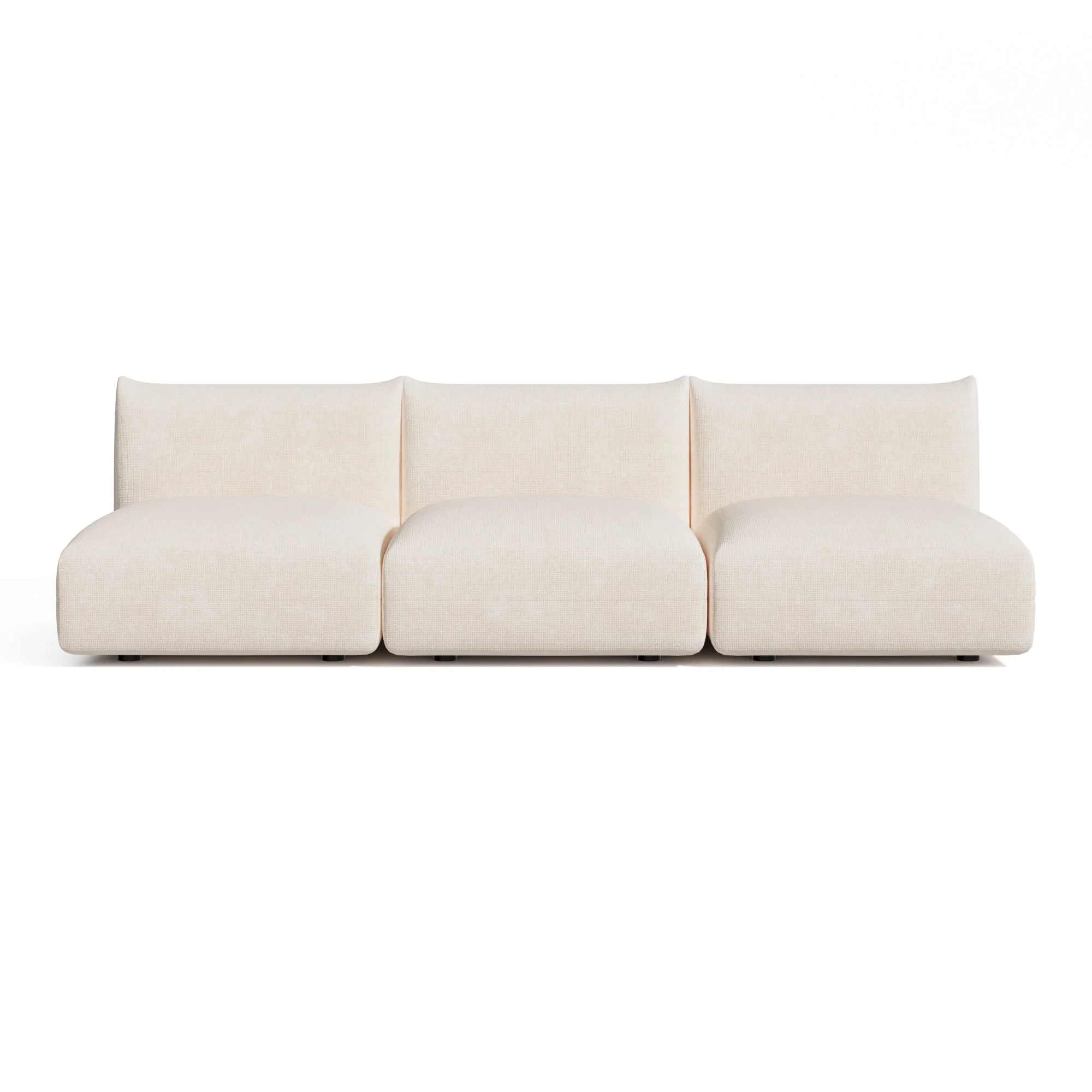 Sia Home – NOOMA – Chenille fluweel – Crème – 291cm