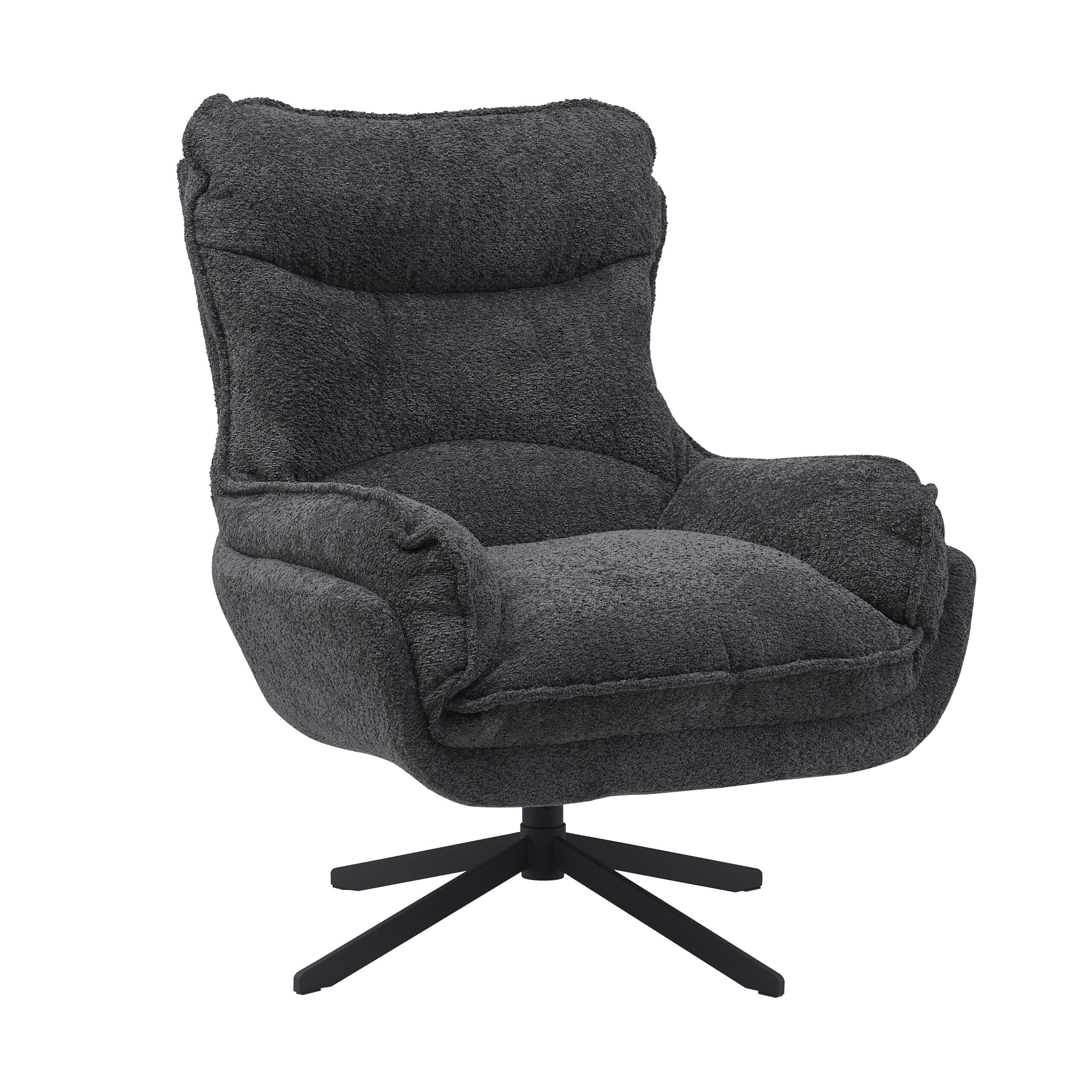 Starfurn fauteuil Vera – grijs – 83x115x59cm