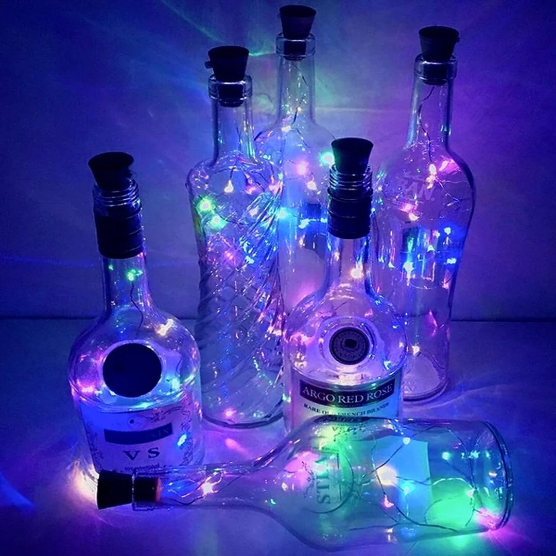 SolarTwinkle | DIY Flessenlampen met Zonnepaneel en LED-snoer