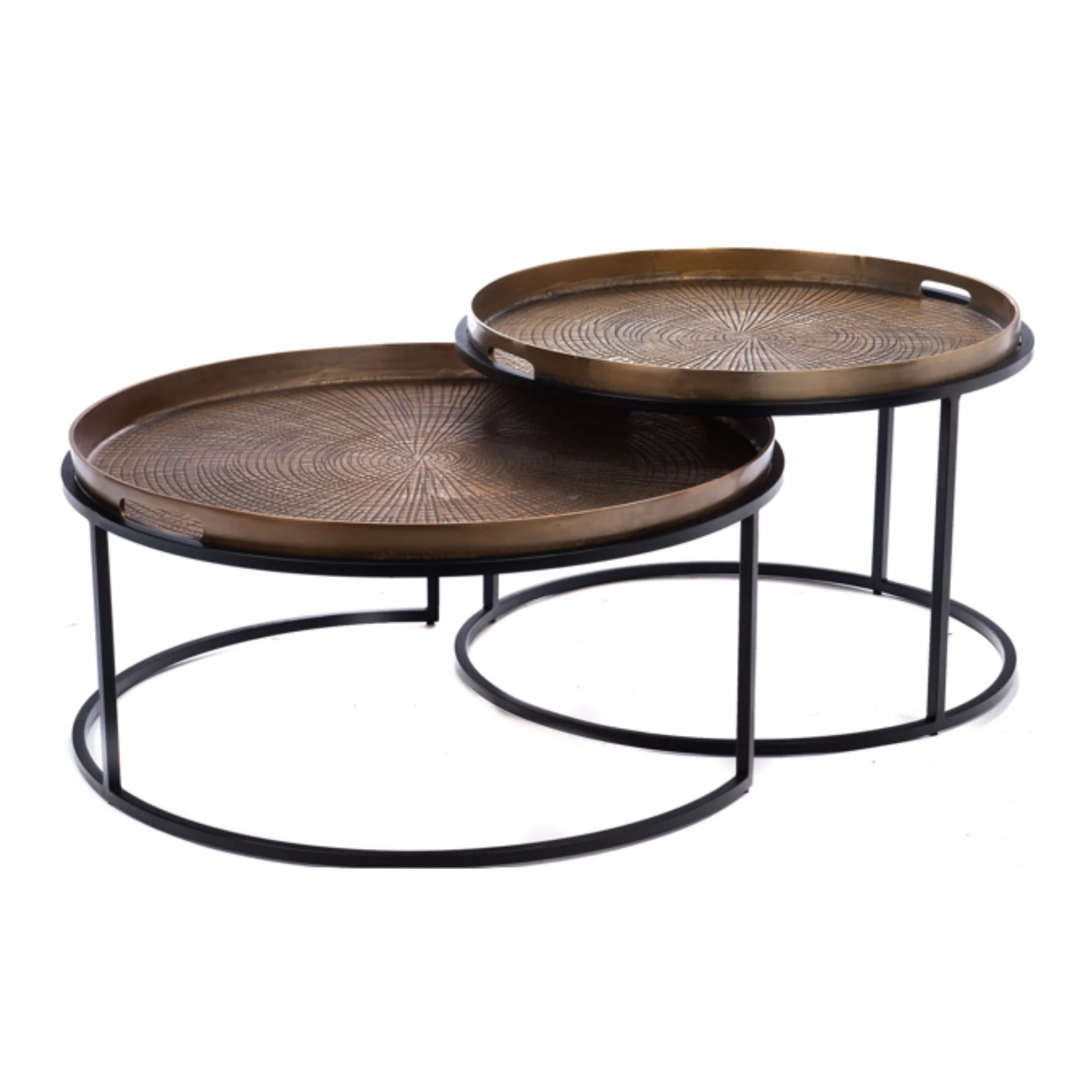 Starfurn salontafel Julie – brons – 79x79x38cm
