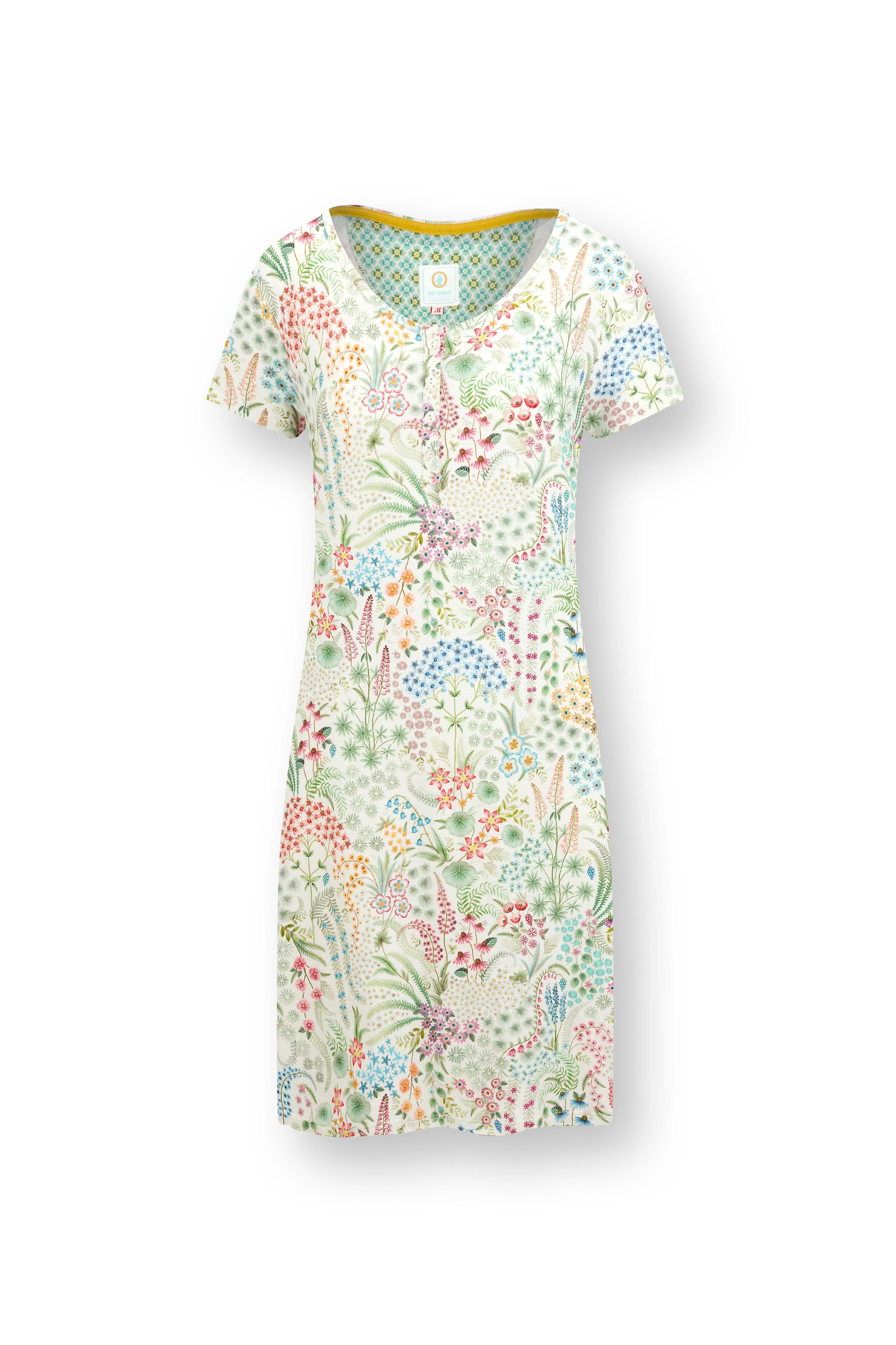 Pip Studio – Daisy Nachthemd – Dames – Querida – Wit – XL