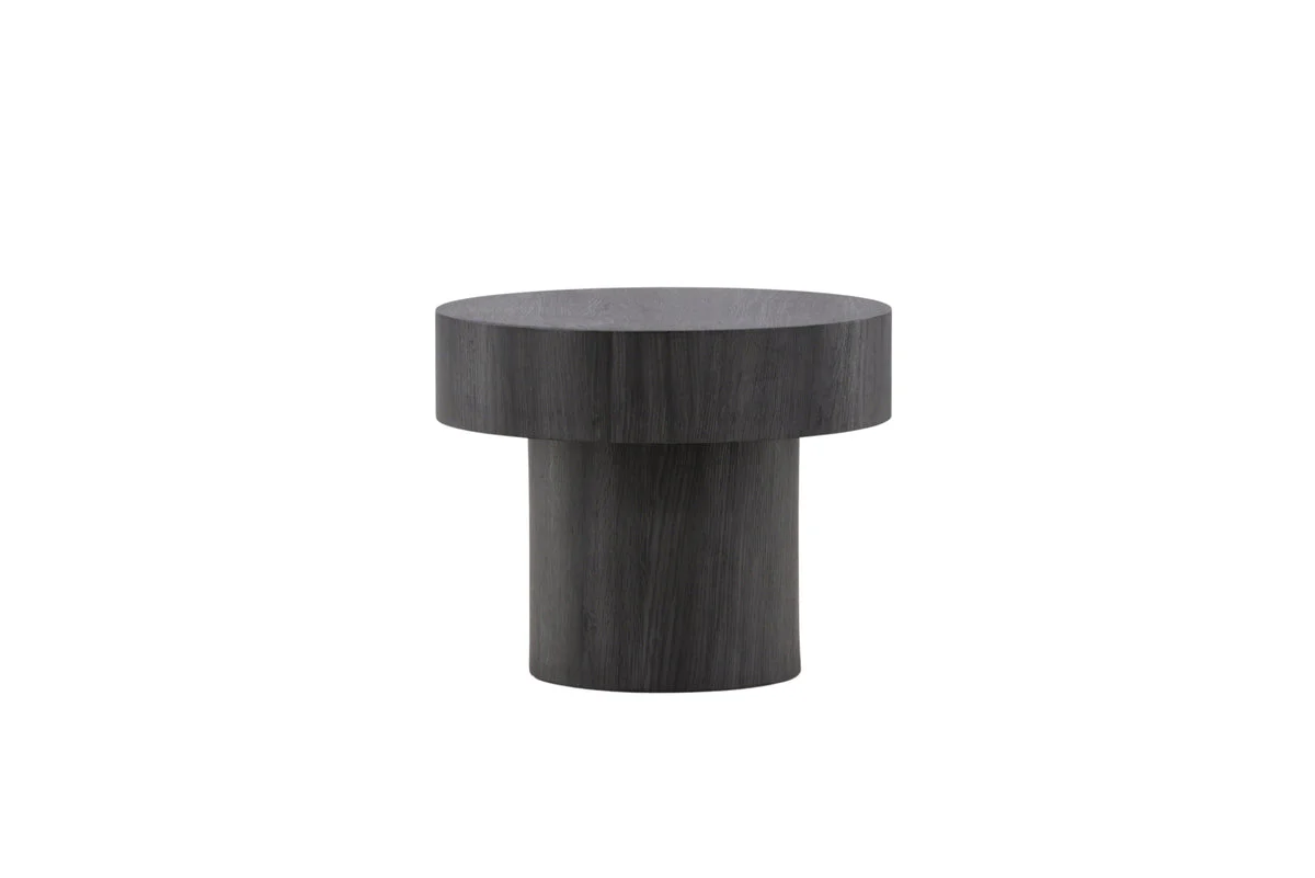 Rebellenclub Bijzettafel Medle – ø50 cm – Zwart