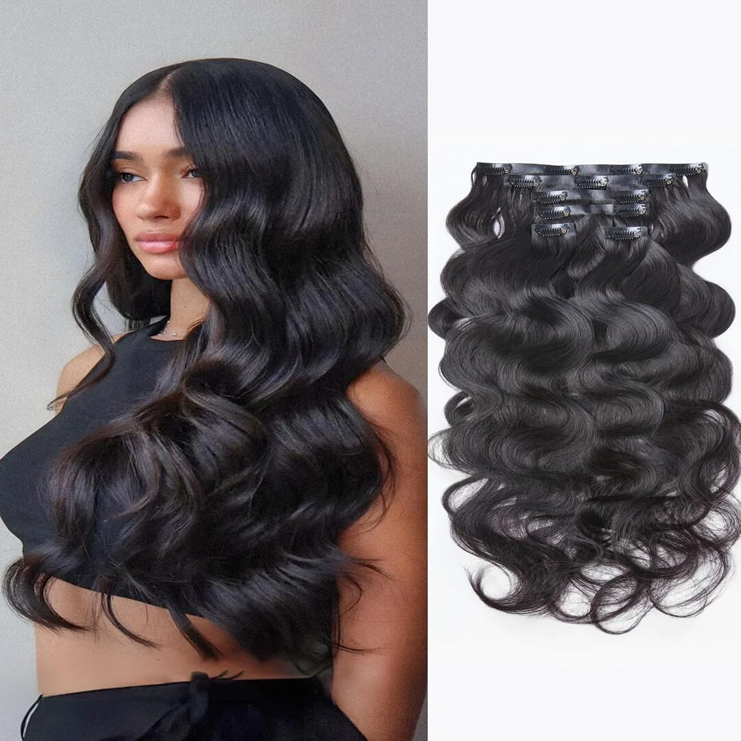WaveMuse Set | Zachte, Glanzende Haarverlenging voor een Stralende Look