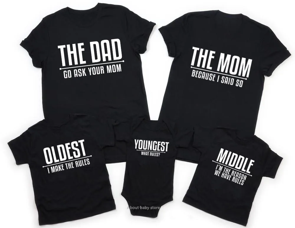 Mini Fashion™ – Leuk Voor Heel Het Gezin – Familie T-shirt
