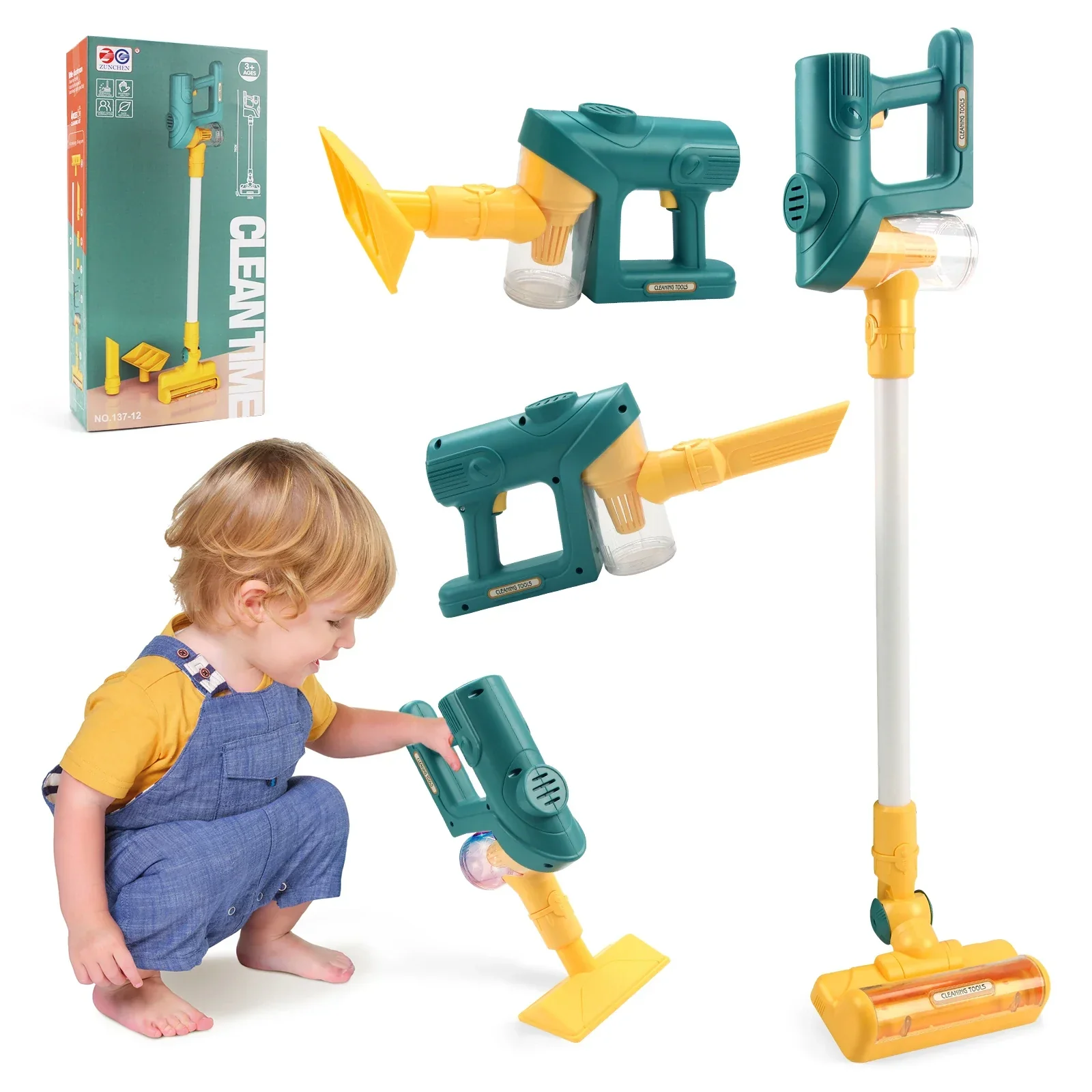 Cleantime™ – Kleine Stofvangers – Speelgoedstofzuiger