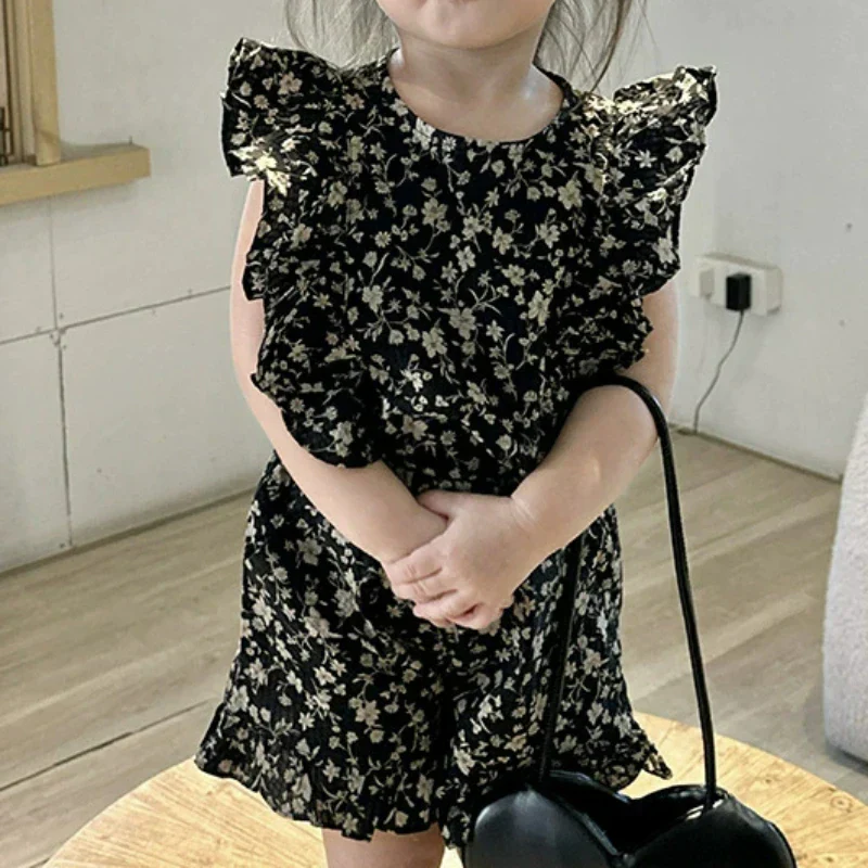 Mini Fashion™ - Bloemengeluk - Kinderjurkje - Afbeelding 2