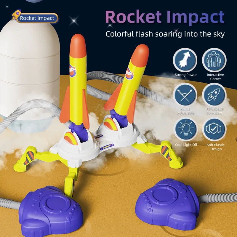 Air Rocket – Spring & Lanceer – Raket Speelgoed