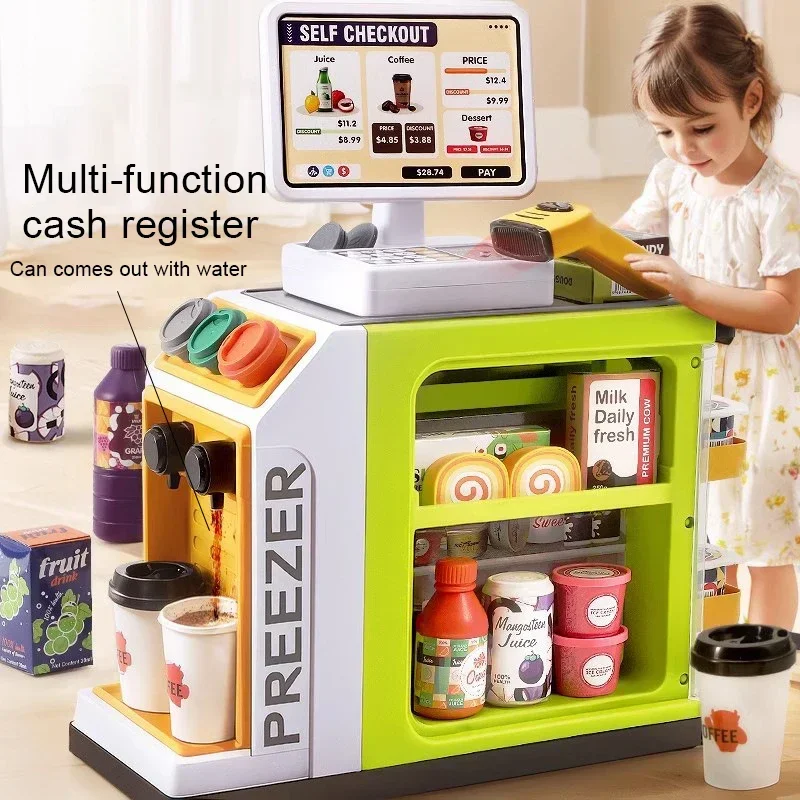 Supermarket Set™ – Winkelplezier voor Thuis – Speelgoed Kassa