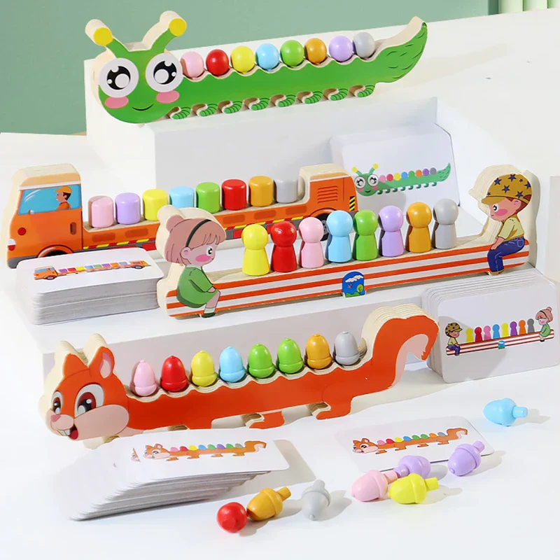 Sensory Color Sticks™ – Kleuren & Dieren – Kleuren Sorteer Spel