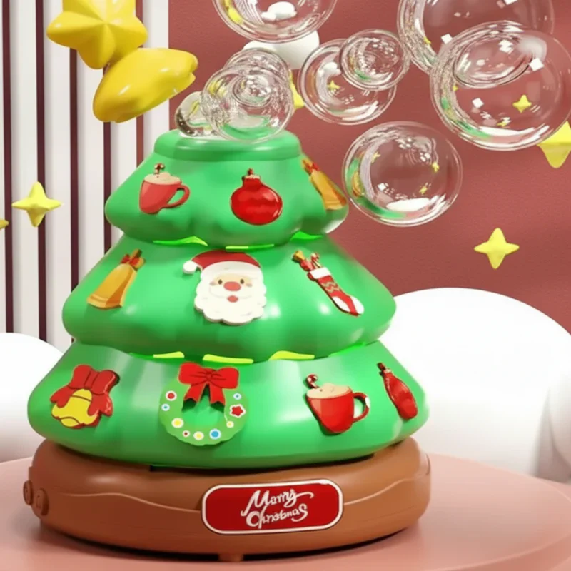 BubbleTree – Magisch & Speels – Kerstboom met Muziek en Bellenblaas