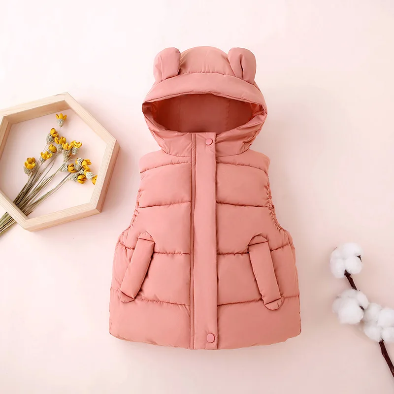 Mini Fashion™ – Warm & Trendy – Bodywarmer Met Capuchon