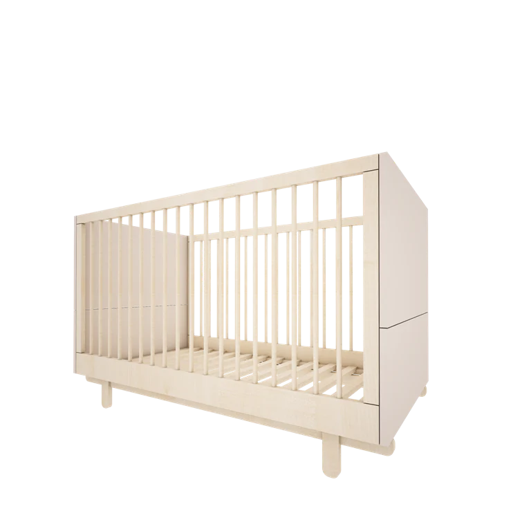 Woodluck – Basic – Ledikant 2 in 1 – Cashmere