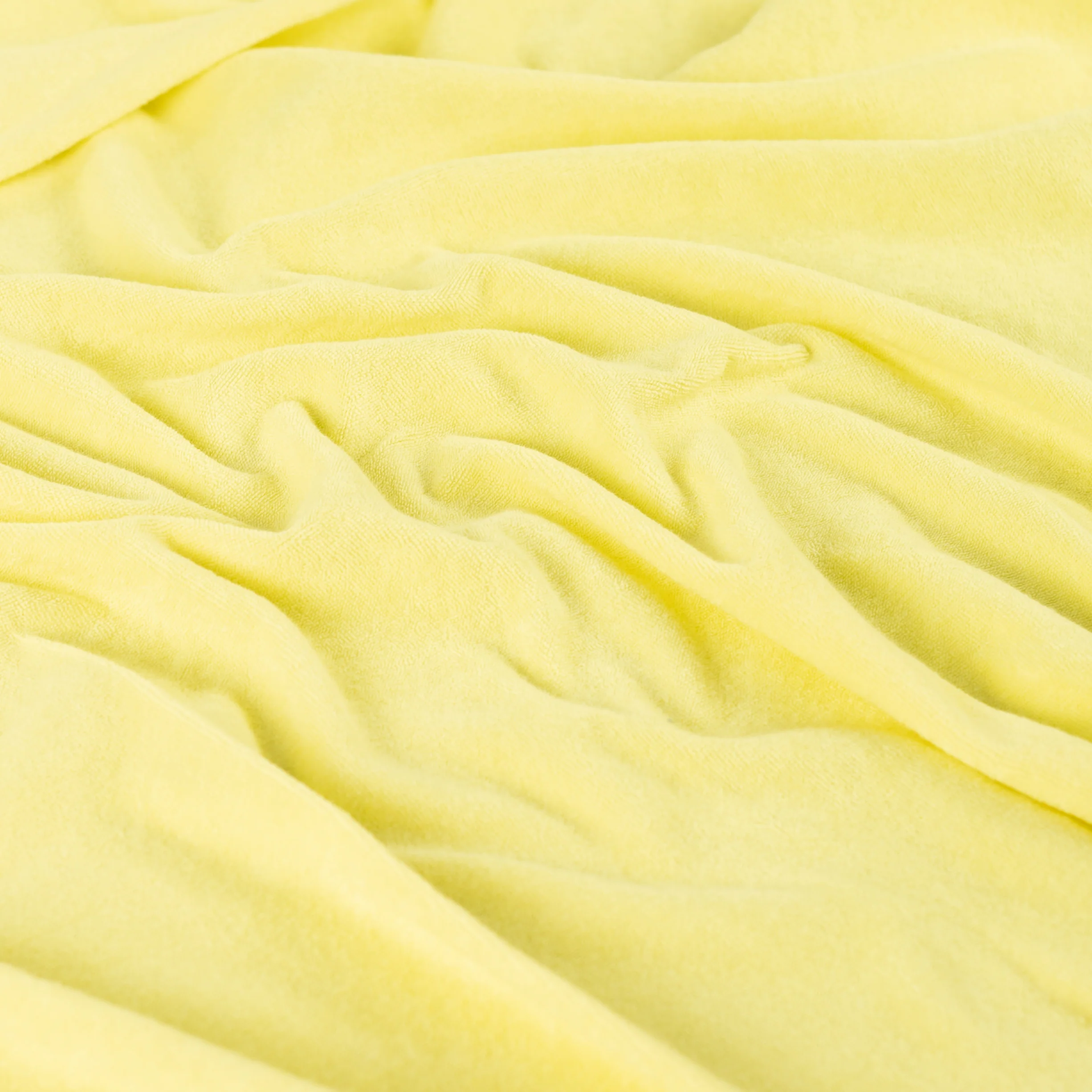 Badstof rekbaar – Soft Yellow