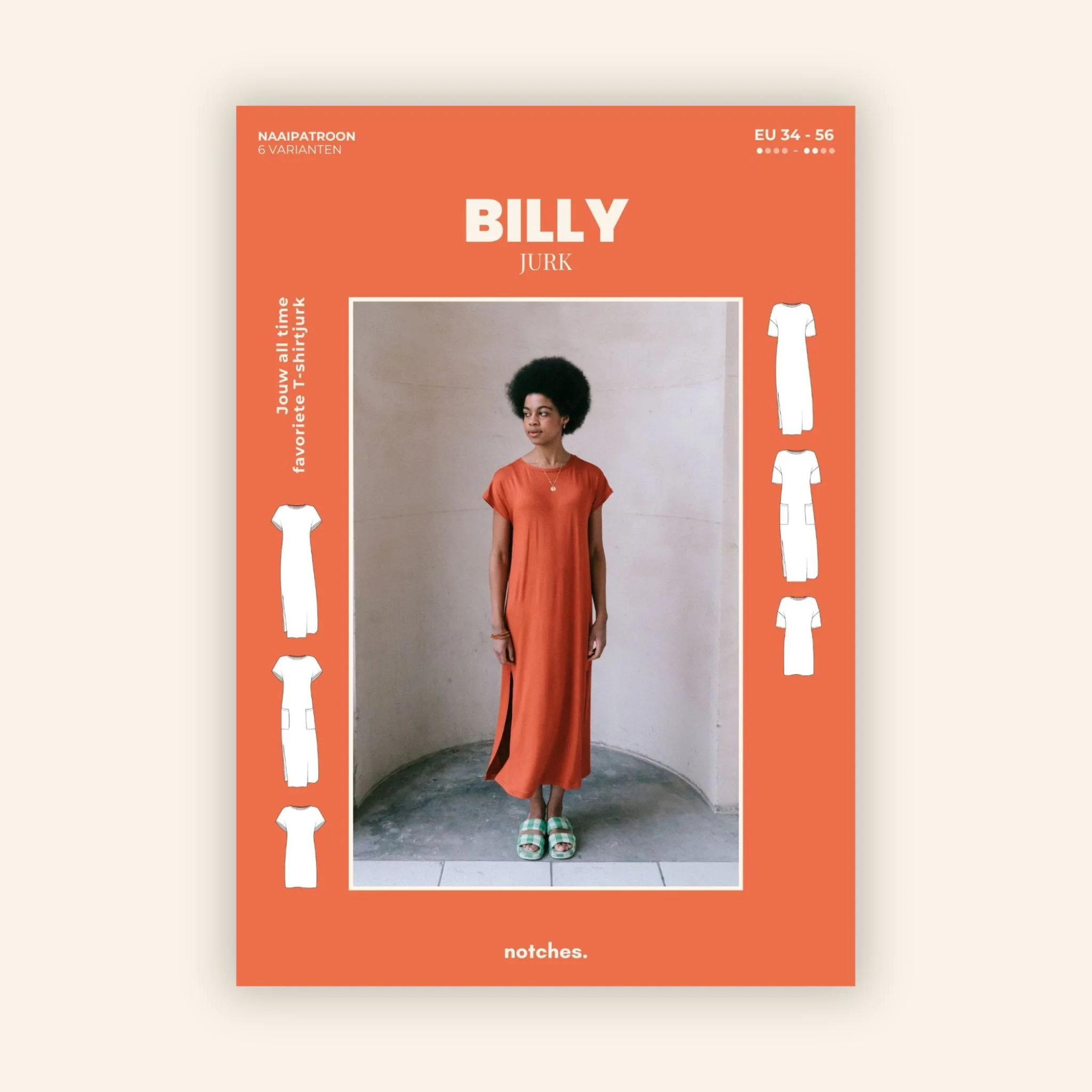 Billy – Notches – Papieren naaipatroon