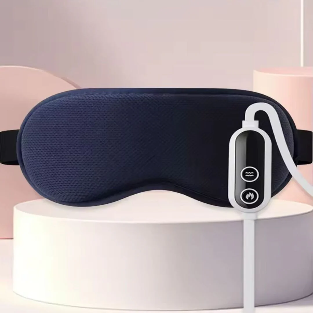 TranquilView | Zelfverwarmend Oogmasker met Massagefunctie