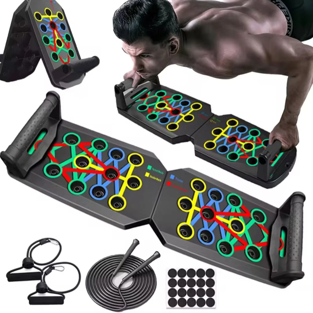 PushMaster | Gerichte Krachttraining voor Borst, Schouders & Armen