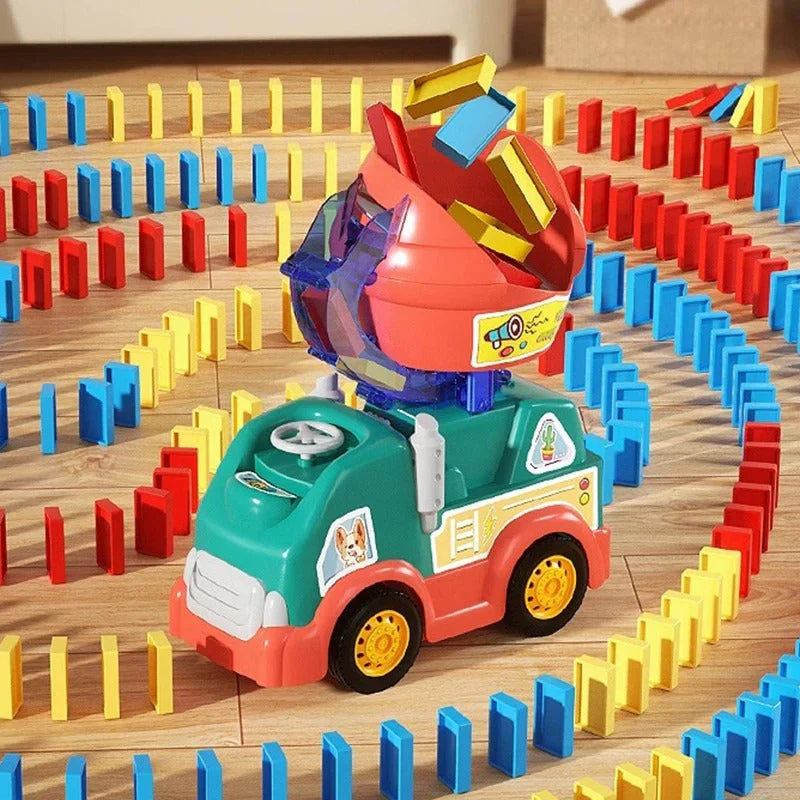 Domino Car™ – Creatieve Domino Pret – Domino Stenenleger