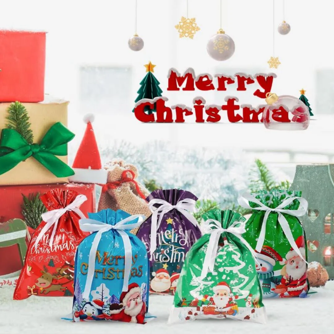 HolidayWrap | Luxe Cadeauzakken met Trekkoord voor de Feestdagen